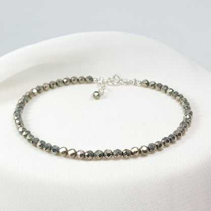 Pulsera Pirita 4mm