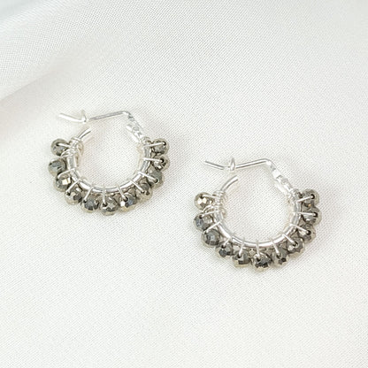 Aretes Argolla Pirita