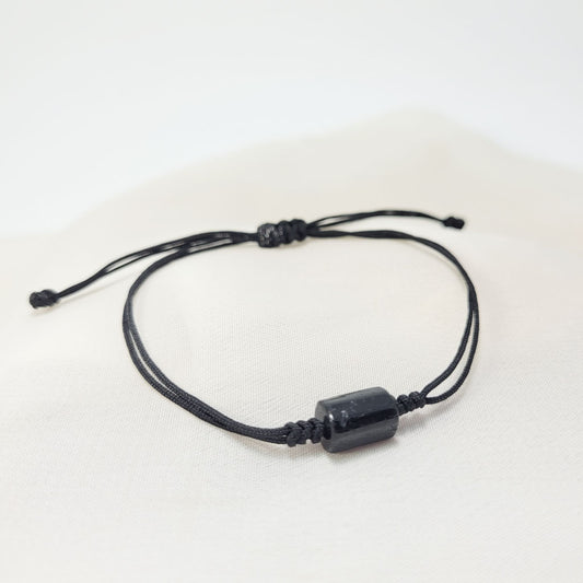 Pulsera Mili Turmalina Negra