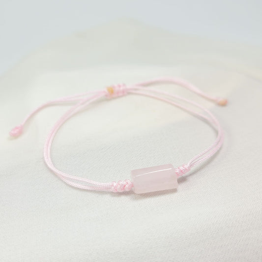Pulsera Mili Cuarzo Rosa