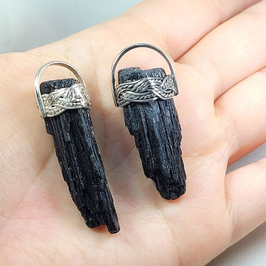 Collar Turmalina Negra XL