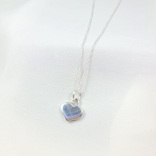 Collar Plata Corazón