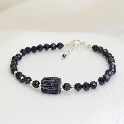 Pulsera Full Turmalina negra