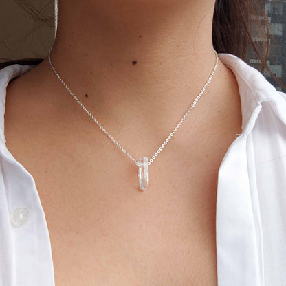 Collar Cuarzo Cristal