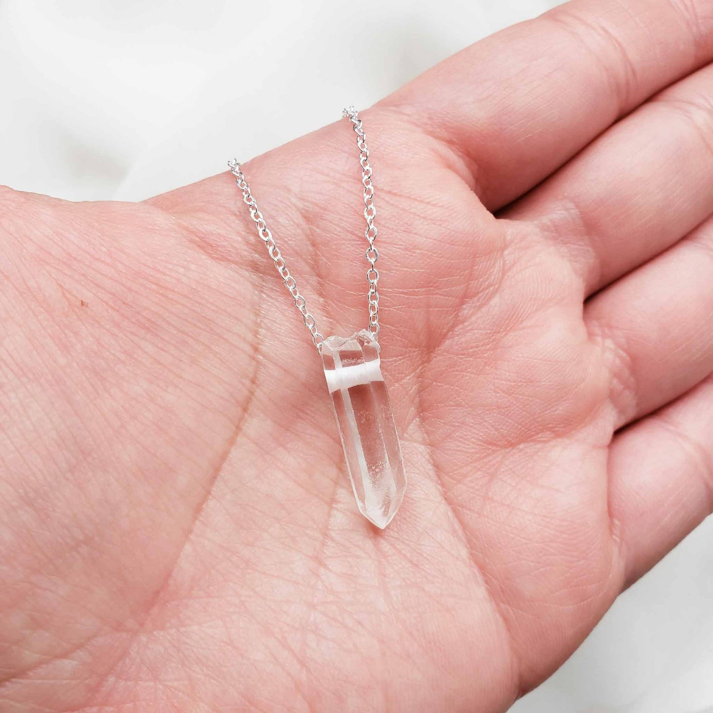 Collar Cuarzo Cristal