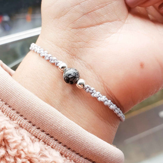 Pulsera Nalu Jaspe Gris