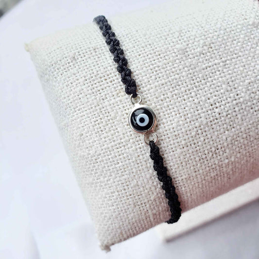 Pulsera ojo turco negro