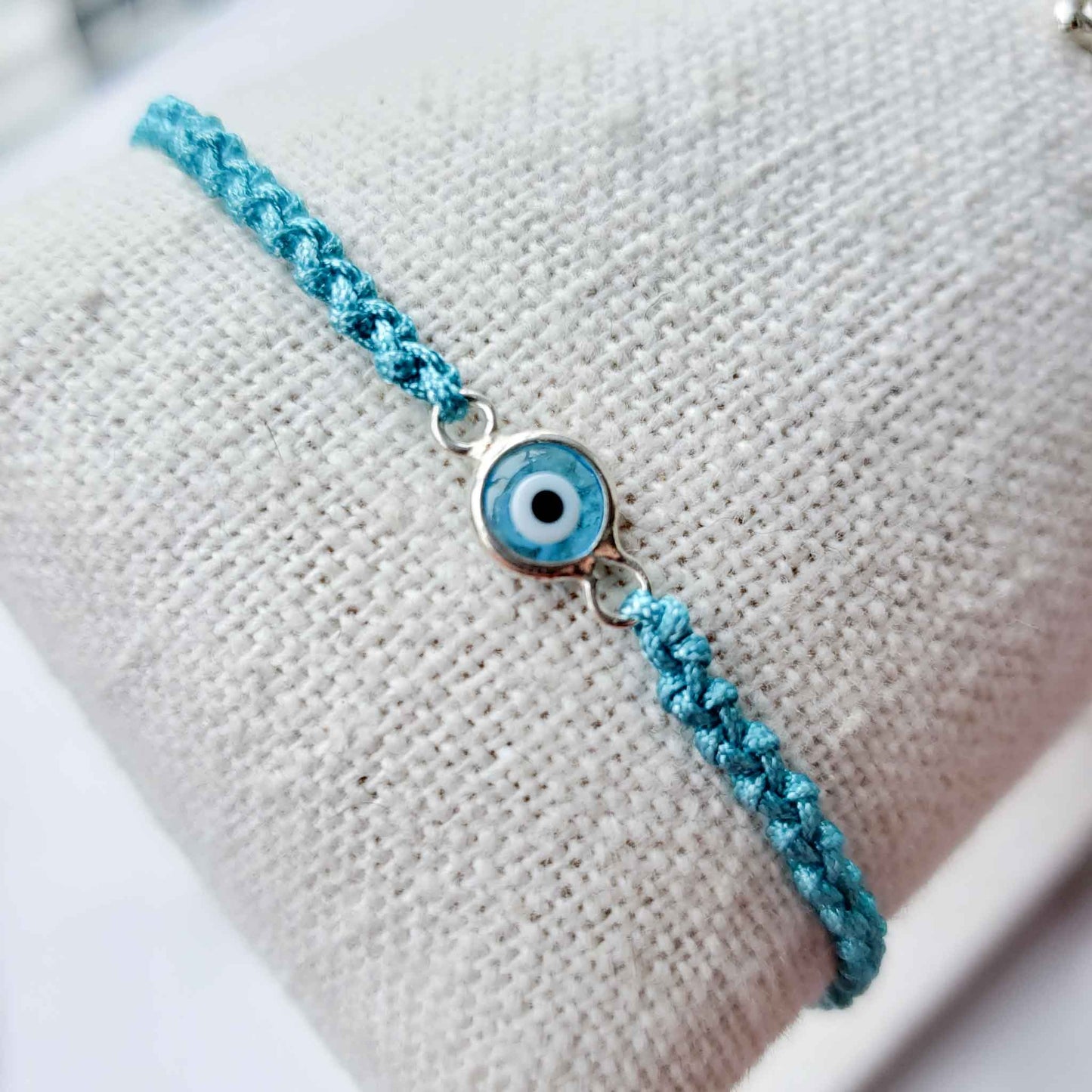 Pulsera ojo turco turquesa