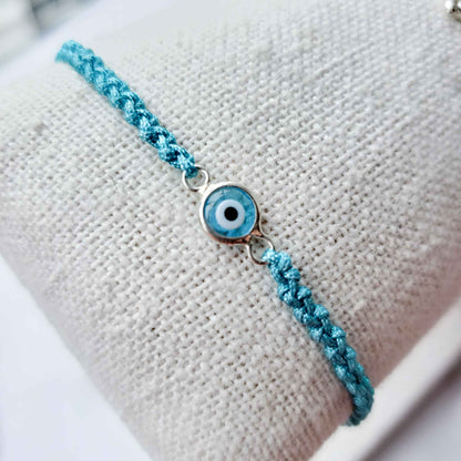 Pulsera ojo turco turquesa