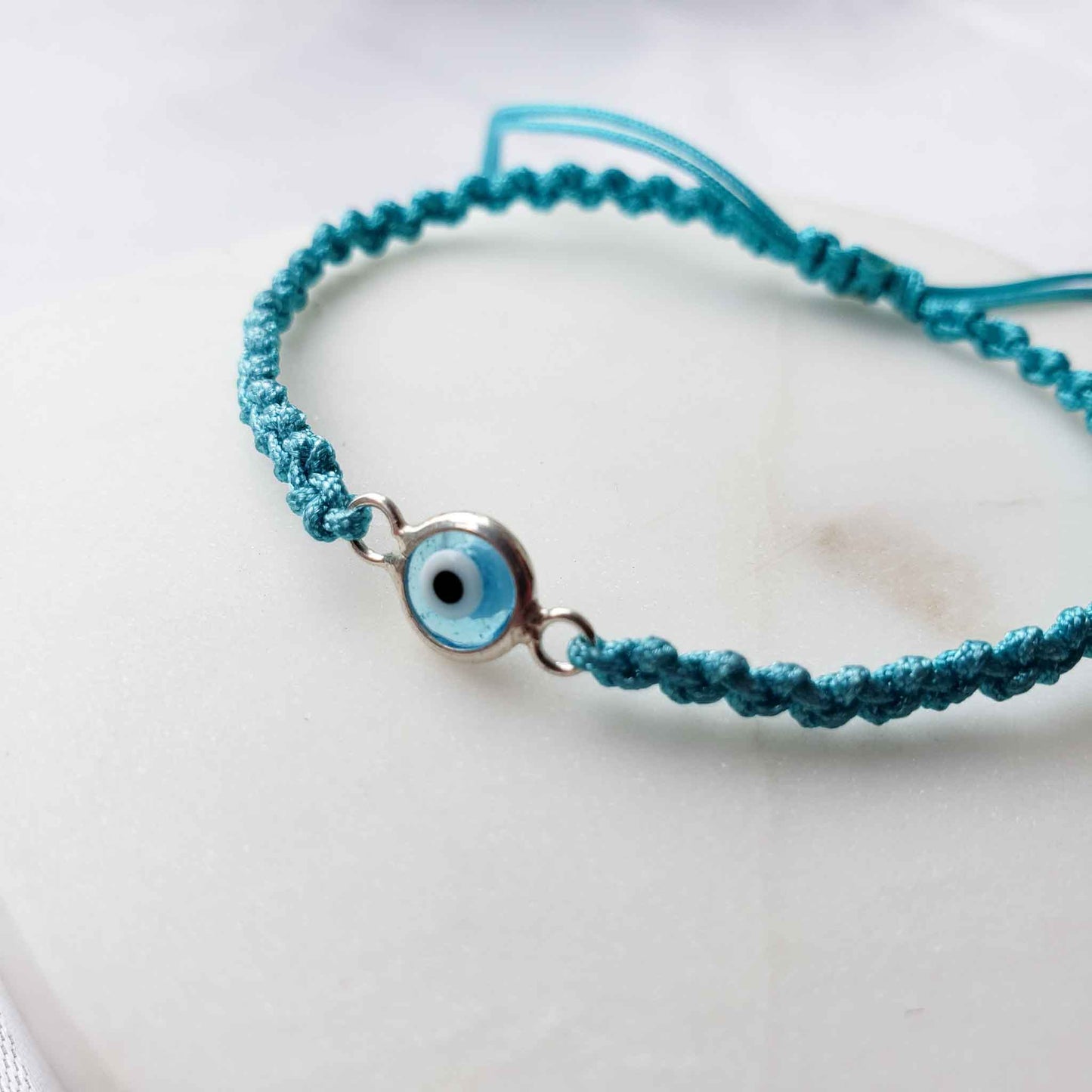 Pulsera ojo turco turquesa