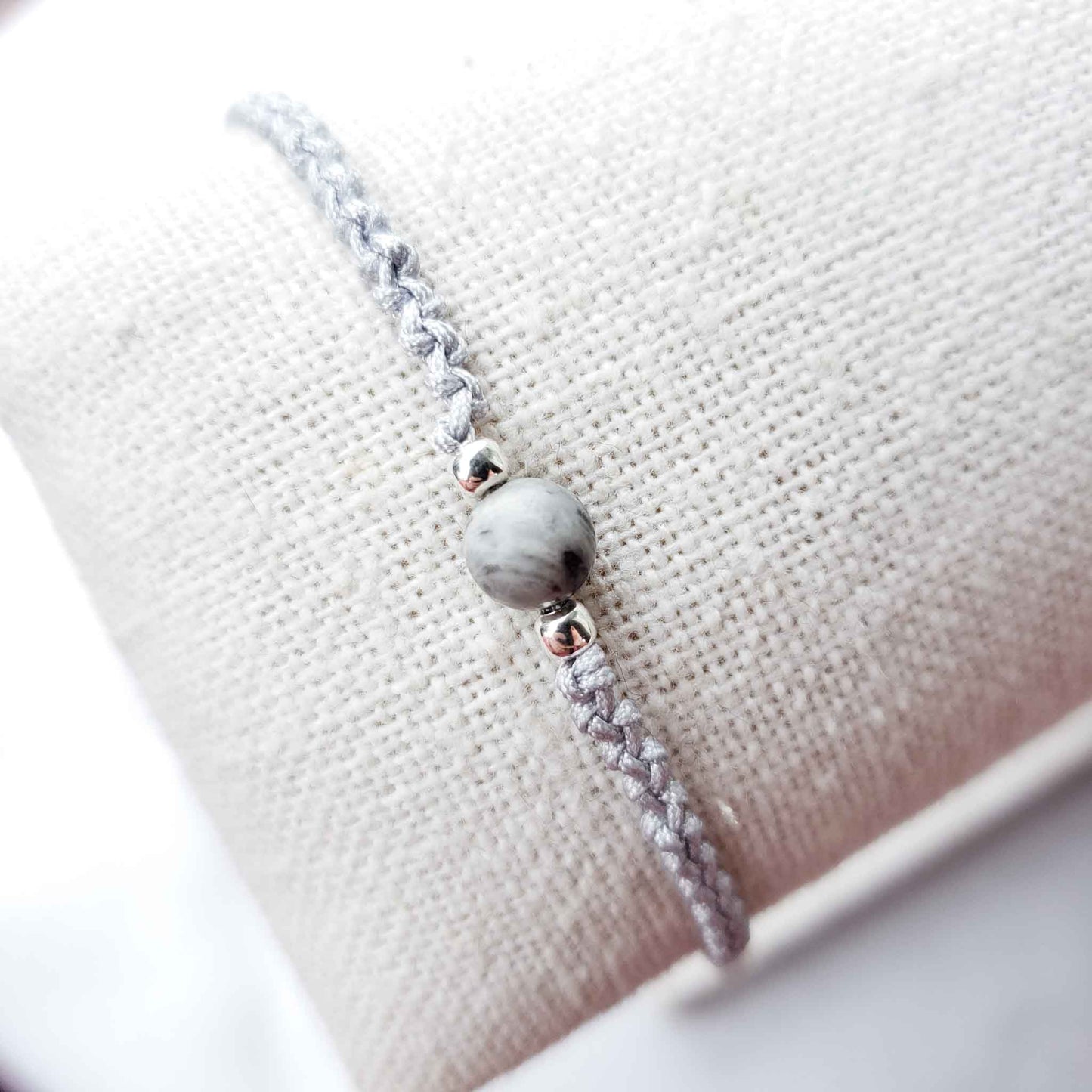 Pulsera Nalu Jaspe Gris