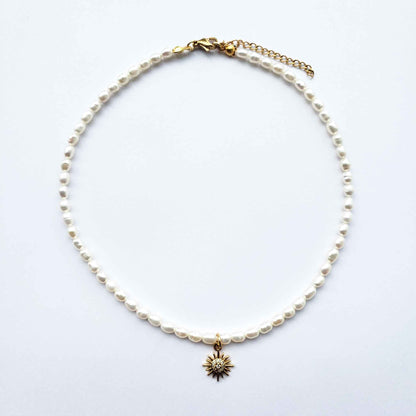 Chocker perla estrella